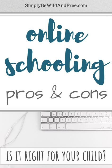 Online Schooling pros and cons. Is online schooling right for your child? This simple check list can help you decide! Read one mom's powerful story. K12 online school, public schools, homeschooling. Is virtual school really best? #homeschool #onlineschool Online Schooling, K12 School, How To Homeschool, Importance Of Time Management, Online Homeschool, Homeschool Tips, School Success, Best Online Courses, Homeschool Classroom