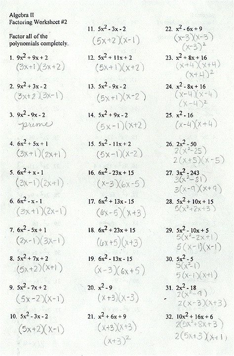 Factoring Polynomials Worksheets With Answers Factoring Trinomials Activity, Mathematics Tricks, Polynomials Worksheet, Factoring Trinomials, Algebra Help, Factoring Quadratics, Maths Tricks, Math Quiz, Factoring Polynomials