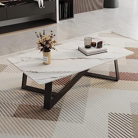 Industrial Design Living Room, Marble Coffe Table, Small Living Room Table, Marble Coffee Table Living Room, Living Room Center Table, Marble Tables Living Room, Centre Table Design, Modern Living Room Table, Slate Coffee Table