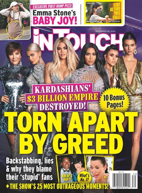 inTouch September 28, 2020 Celebrity Icons, China Russia, Free Magazines, Cool Magazine, News Magazine, Personality Quiz, September 28, E Type, A Celebrity