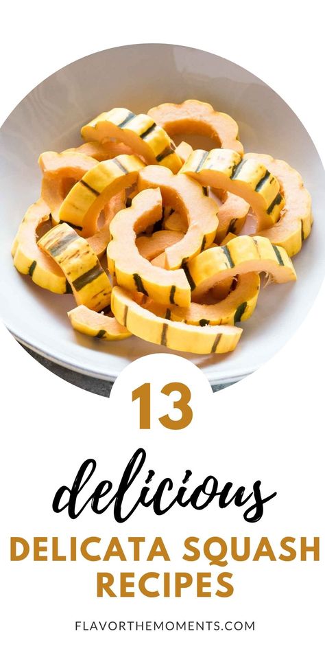 Delicata Squash Recipe Soup, Celebration Squash Recipe, Recipes For Delicata Squash, Heirloom Squash Recipes, Delica Squash Recipes, Delectica Squash Recipe, Stripetti Squash Recipes, Delicate Squash Recipes, Delica Squash