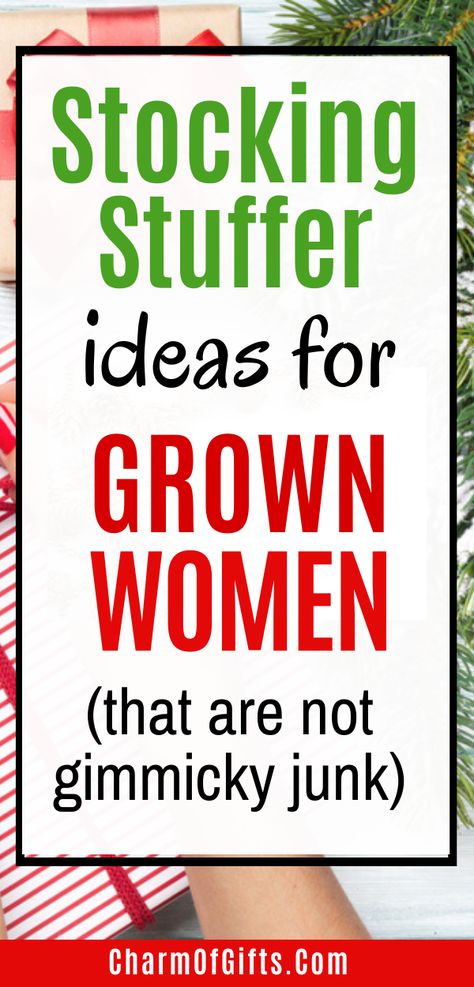 Practical holiday gifts for grown women are hard to find but these stocking stuffers are just what your mom, aunt, sister, etc would appreciate. Stocking Stuffers For Wife, Sticking Stuffers, Best White Elephant Gifts, Stocking Stuffers For Mom, Stocking Stuffers For Adults, Christmas Gift Baskets Diy, Christmas Gifts For Adults, Diy Stocking Stuffers, Christmas Stocking Gifts