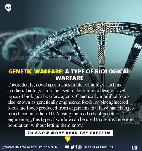 Genetically Modified Food, Genetic Engineering, Genetically Modified, Biotechnology, Modern Warfare, Biology