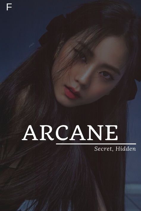 Arcane meaning Secret, Hidden #babynames #characternames #anames #girlnames Names Meaning Secret, Secret Names Ideas, Arcane Meaning, Latin Names And Meanings, Names With Beautiful Meanings, Character Names Ideas, Names Character, Mystical Names, Fantasy Character Names