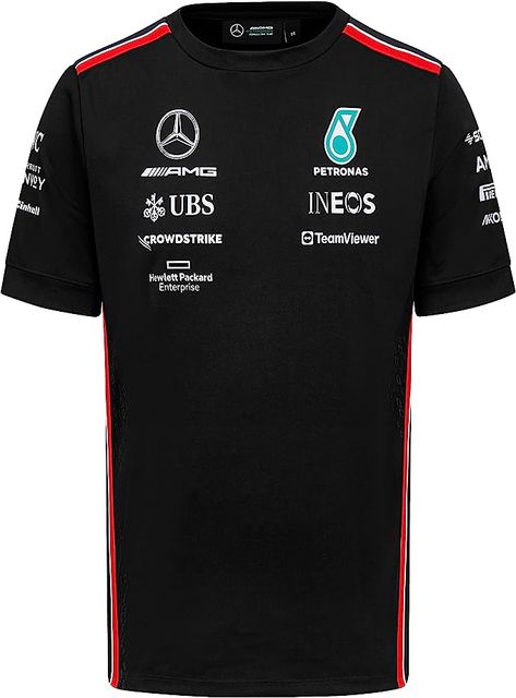 Mercedes 2023 F1 Shirt Formula 1 Merchandise, Amg Petronas F1, Mercedes Logo, Racing Apparel, Mercedes Amg Petronas, Petronas F1, Mercedes F1, Polo Shirt Design, Amg Petronas