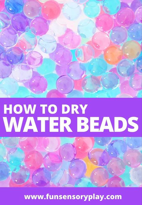 How to dry water beads Gel Balls Water Beads Decoration, What To Do With Water Beads, Gel Water Beads, Christmas Decorations With Water Beads, Gel Beads Ideas, Water Beads Ideas Decor, Water Beads Crafts, What To Do With Orbeez, Orbeez Ideas Decor