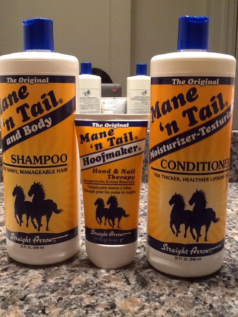 . Horse Products, Shampoo Bottles, Really Long Hair, Horse Gear, Mane N Tail, I Get It, A Miracle, I Can't Wait, Shampoos