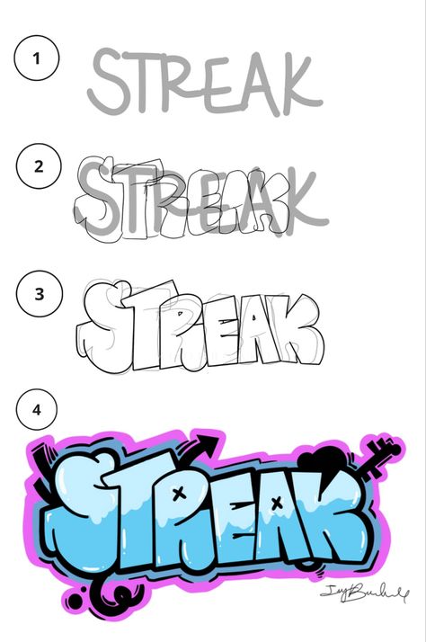 Graffiti Lettering For Beginners, Graffiti How To Draw, Marker Graffiti Art, Easy Graffiti Drawings Words, Graffiti Add Ons Guide, How To Do Graffiti Art, Graffiti Ideas Simple Words, Diy Graffiti Marker, Graffiti Pencil Drawings