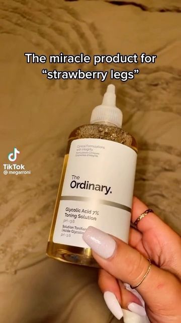 The Ordinary Glycolic Acid Toner, The Ordinary Glycolic Acid, Glycolic Acid Toner, Fade Skin, Exfoliate Scalp, Axis Y, Strawberry Legs, Tan Removal, Bumpy Skin