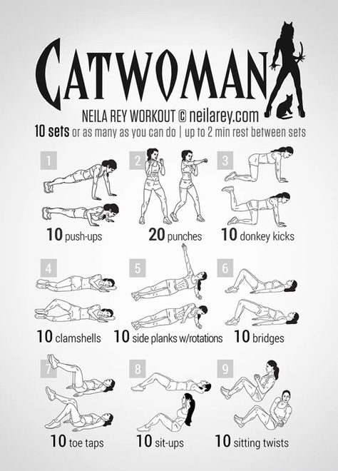 Catwoman workout Neila Rey Workout, Neila Rey, Hero Workouts, Superhero Workout, Workout Posters, Ab Workout At Home, Work Outs, I Work Out, Get In Shape