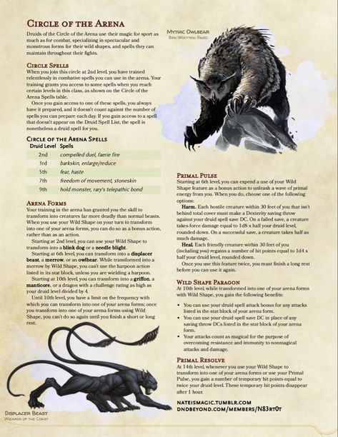 Dnd Honour Among Thieves, Dungeons And Dragons Homebrew Classes, D&d Honor Among Thieves, Homebrew Druid Circle, Druid Homebrew 5e, Dungeons And Dragons Honor Among Thieves, Dnd Honor Among Thieves, Dnd Homebrew Races, Subclasses 5e