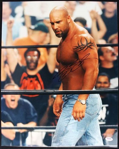 Bill Goldberg Wwe Goldberg, Goldberg Wwe, Bill Goldberg, Badass Pictures, World Championship Wrestling, Man Anatomy, Hunks Men, Muscle Bear, Jamie Lee Curtis