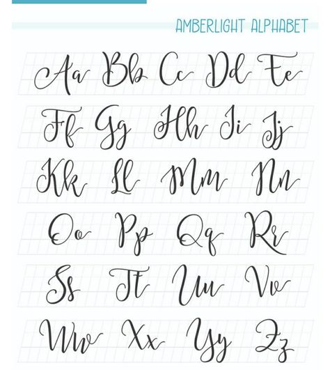 Calligraphy Fonts Alphabet, Organizator Grafic, Lettering Styles Alphabet, Hand Lettering Worksheet, Lettering Guide, Writing Fonts, Hand Lettering Art, Hand Lettering Fonts, Hand Lettering Alphabet