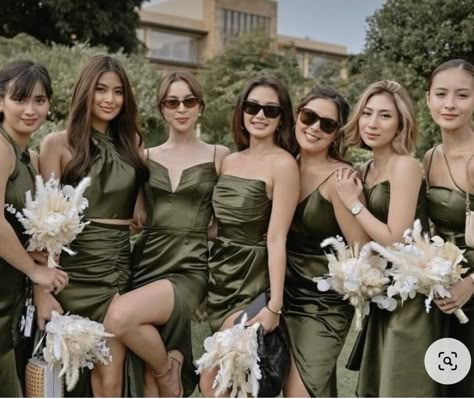 Martini Olive Bridesmaid Dress Davids Bridal, Olive Green Silk Bridesmaid Dress, Bridesmaids Dresses Olive Green, Martini Olive Green Bridesmaid Dress, Olive Color Bridesmaid Dresses, Olive Colored Bridesmaid Dresses, Brown Green Bridesmaid Dresses, Bridesmaid Dresses Army Green, Martini Green Bridesmaid Dress