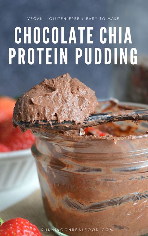 This chocolate chia protein pudding can be prepped in minutes with just a few simple ingredients. It's vegan, oil-free and sugar-free, high in protein and has an amazing, thick, smooth and creamy texture. #chiapudding #veganrecipe #vegandessert #chiaseeds #chocolate #chiaseedpudding #proteinpudding #glutenfreedessert #easydessert #healthyrecipes #proteinpowder Chia Protein Pudding, Chia Pudding Vegan, Chocolate Chia Pudding, Dirt Cake, Protein Pudding, Protein Treats, Chia Pudding Recipes, Chocolate Protein, High Protein Snacks