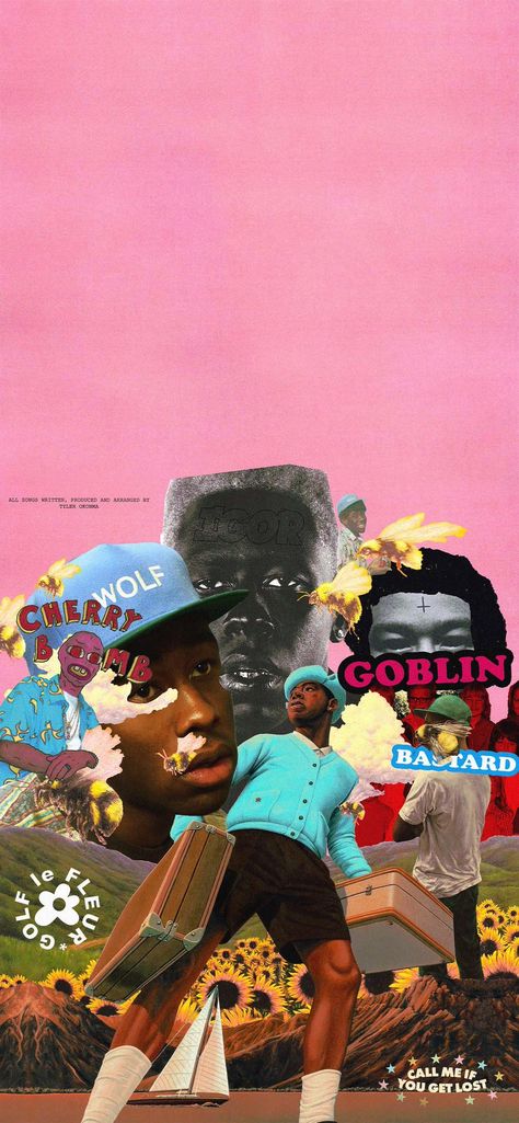 Tyler The Creator Wolf Wallpaper, Wolf Tyler, Arte Do Hip Hop, Tyler The Creator Wallpaper, Cute Lockscreens, Retro Wallpaper Iphone, Wolf Wallpaper, Funny Wallpaper, Iphone Wallpaper Vintage