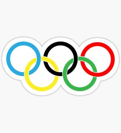 Olympia Pyeongchang Sticker Sport Stickers, Swimming Tattoo, Olympic Logo, Swimming Strokes, Watch Party, Game Logo, Stickers For Sale, Logo Sticker, Sports Design