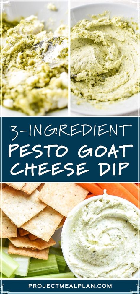 Goat Cheese Dip Recipes, Pesto Goat Cheese, Pesto Appetizers, Veggie Sticks, Goat Cheese Dip, Goat Cheese Appetizer, Pesto Dip, Goat Cheese Pizza, Pesto Cheese