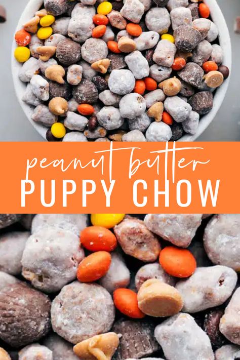 Captain Crunch Peanut Butter Puppy Chow, Snickers Puppy Chow, Captain Crunch Recipes Puppy Chow, Reeses Puppy Chow, Cheerios Puppy Chow, Reese’s Puffs Recipes, Puppy Chow Popcorn, Puppy Chow Ideas, Butterscotch Puppy Chow