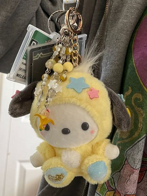 Keyring Aesthetic, Photo Awards, Pola Gelang, Pretty Princess, Hello Kitty Items, Cute Stuffed Animals, Cute Keychain, Cute Little Things, Rilakkuma