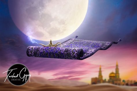 Magic Carpet Aladdin, Aladdin Arabian Nights, Aladdin Carpet, Magical Wings, Aladdin Magic Carpet, Composite Images, Homecoming Floats, Genie Lamp, Aladdin Lamp