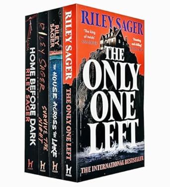 Home Before Dark, Survive the Night, The House Across the Lake, The Only One Left [Hardcover] By Riley Sager 4 Books Collection Set The House Across The Lake, House Across The Lake, Home Before Dark, Riley Sager, Reason For Leaving, Books Collection, Horror House, Losing Her, Book Collection