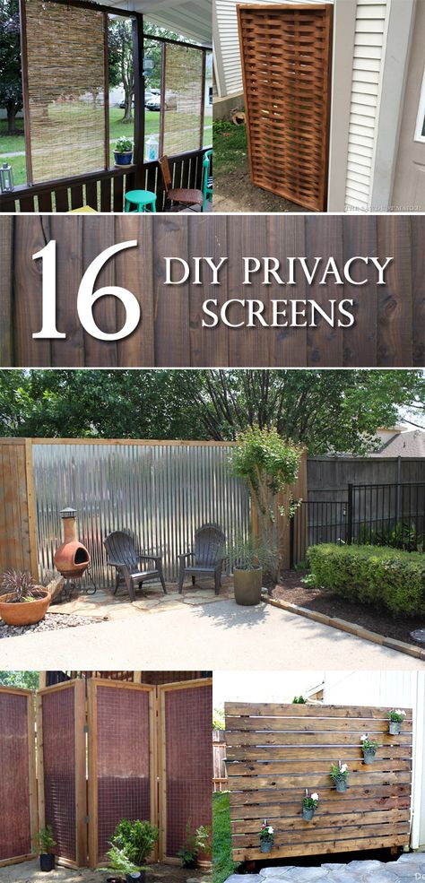 Backyard Privacy Screen, Hot Tub Privacy, Diy Privacy Screen, Privacy Ideas, Garden Privacy Screen, Patio Privacy Screen, Deck Privacy, Patio Privacy, Garden Privacy