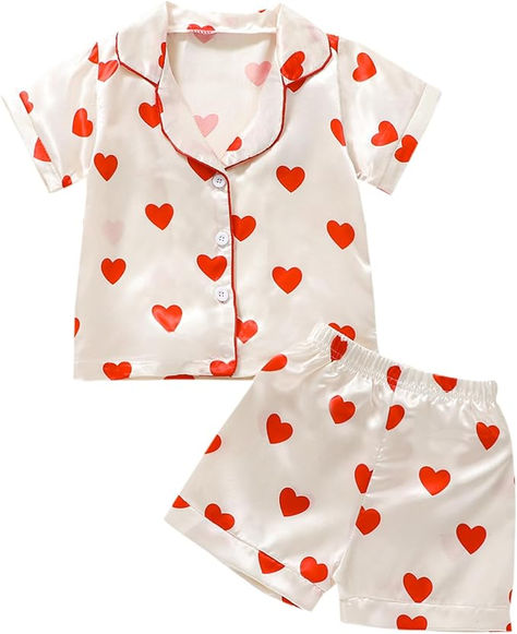 Floral silk pajamas girls made of polyester and cotton, super soft hand feeling, lightweight and comfortable to wear for sleep and relaxing time. Satin Pajamas Set, Silk Pajamas Shorts, Pajamas Short, Summer Pajama Set, Summer Sleepwear, Silky Pajamas, Pyjama Satin, Pajama Outfits, Baby Girl Shorts