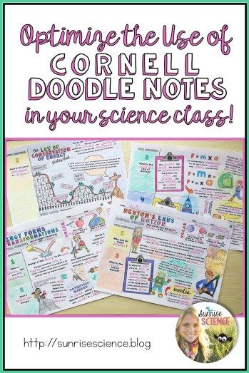 Cornell Doodle Notes are a way to encourage student buy-in to note-taking on rich science content, while still providing structure and routine! This post highlights ways to optimize the use of this note-taking method in your science class! How To Make Doodle Notes, Science Note Taking, Cornell Doodle Notes, Doodle Notes Science, Science Doodle Notes, Science Middle School, Earth Science Middle School, Note Taking Strategies, Science Doodles