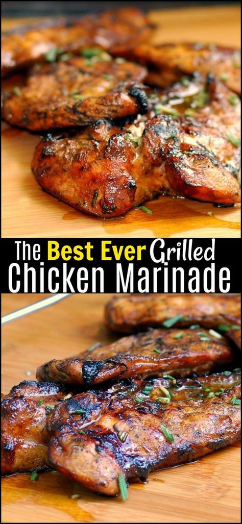 Koreansk Mat, Grilled Chicken Marinade, Chicken Marinade Recipes, Chicken Marinade, Summer Meal, Marinade Recipes, Läcker Mat, Grilled Chicken Recipes, God Mat