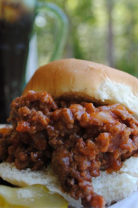 Quick Ground Beef Recipes, Beef Barbecue, Barbecue Sandwiches, Homemade Barbecue Sauce, Bbq Ideas, Sloppy Joes Recipe, Dinner With Ground Beef, Hamburger Recipes, Amish Recipes