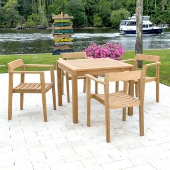 Patio Chairs And Table, Modern Gardens, Teak Patio Furniture, Yard Furniture, Patio Sets, Bistro Furniture, Teak Outdoor Furniture, Outdoor Patio Set, Pc Table