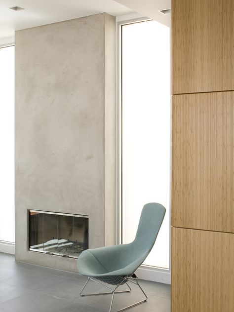 Modern Stucco Fireplace Design, Pictures, Remodel, Decor and Ideas Plaster Fireplace, Small Basement Remodeling, Fireplace Design Ideas, Stucco Fireplace, White Brick Fireplace, Small Basement Remodel, Fireplace Cover, Concrete Fireplace, White Fireplace