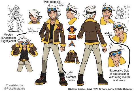 PokeSuutamie on Twitter: "Friede Concept sheet English translation Translation by me He does seem the expressive sort ✨ Coming in with that big genwun energy https://t.co/HZlteqKmj8" / Twitter Pokemon Trainer Poses Reference, Pokemon Character Design, Pokemon Concept Art, Pokemon Show, Anime 2023, Pokemon Adventures Manga, Pokemon Game Characters, Pokemon Official, Pokemon Sketch