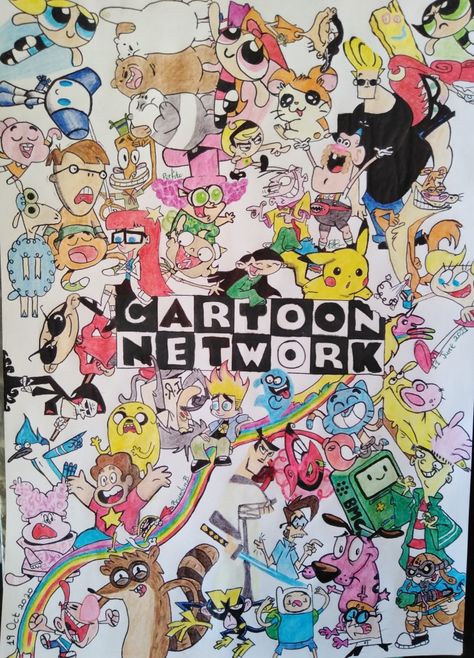 Bringing all the old (and added some new) cartoon network characters back to life Cartoon Network Doodle, Old Cartoon Network, Cartoon Network Characters, Cn Cartoon Network, Old Cartoons, Cartoon Tv, Friends Forever, Cartoon Network, Doodle Art