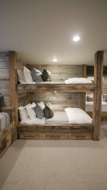 Bunk Room Ideas, Room Makeovers, Kids Bunk Beds, Bunk Room, Bunk House, House Goals, Design Company, Room Makeover, Bunk Beds