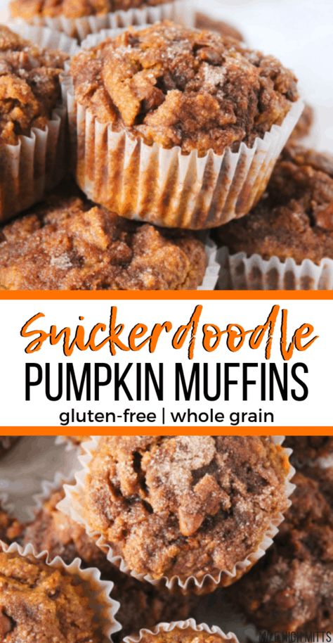 Gluten Free Pumpkin Muffins, Pumpkin Muffins Easy, Patisserie Sans Gluten, Pain Sans Gluten, Dessert Sans Gluten, Simple Muffin Recipe, Thanksgiving Side, Gluten Free Muffins, Gluten Free Pumpkin