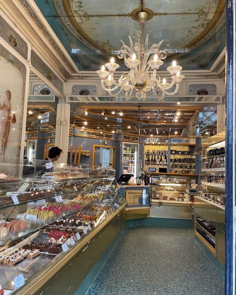 the prettiest (and oldest) bakery in Paris 🥰 #boulangerie #bakery #paris @stohrer Bakery In Paris, Bakery Paris, Paris, Quick Saves