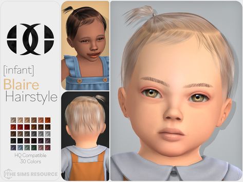 The Sims Resource - Blaire Hairstyle [Infant] Alpha Infant Cc, Ts4 Infant Cc Hair Alpha, Sims 4 Infant Alpha Hair, Sims 4 Infant Cc Alpha Hair, Sims 4 Infant Hair Alpha, Sims 4 Cc Hair Infant, Sims Infant, Infants Cc, Toddler Hair Sims 4