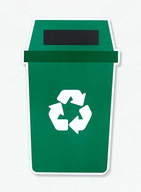 Earth Day Drawing, Garbage Waste, Green Bin, School Art Activities, Recycle Symbol, Trash Containers, Recycle Bin, Recycle Cans, Cute Diy Room Decor