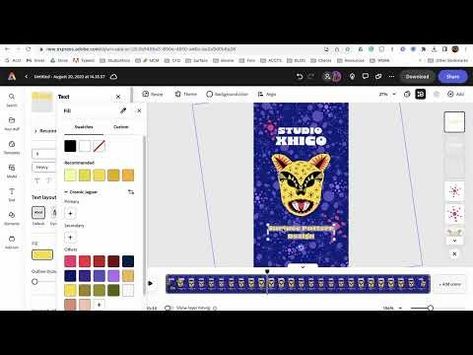 Create simple animations with Adobe Express - YouTube Adobe Express Tutorial, Adobe Express, Create Animation, Create Yourself, To Create, Create Your Own