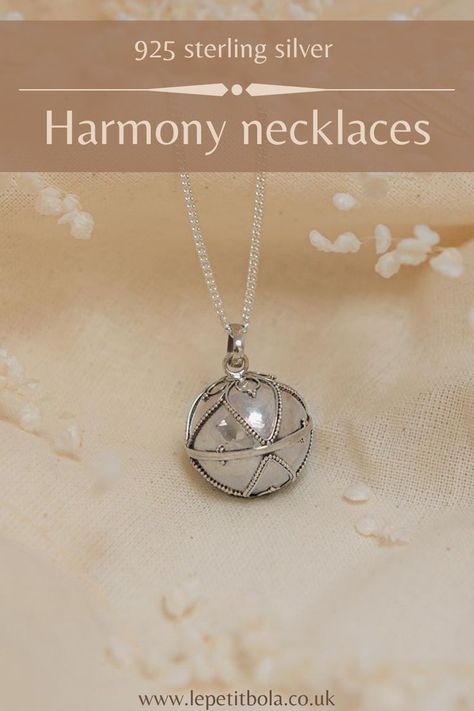 Last one of our traditional harmony necklace collection: discover Maya. It's a safe bet if you have a gift to offer to a future mum for Christmas for example or for a baby shower. Goddess Of Fertility, Harmony Ball, Necklace Collection, Ball Necklace, Ancient Rome, The Goddess, Balinese, Good Company, Cotton Bag