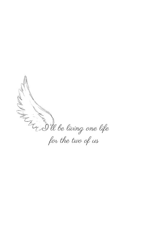 Guardian Angel Tattoo Quotes, Miscarriages Wallpaper, Rib Memorial Tattoo, Losing A Parent Tattoo, Tattoo Idea For Mom Who Passed, Lost Twin Tattoo, Greif Tatoos, Grieve Tattoo, Tattoo Ideas For Lost Ones