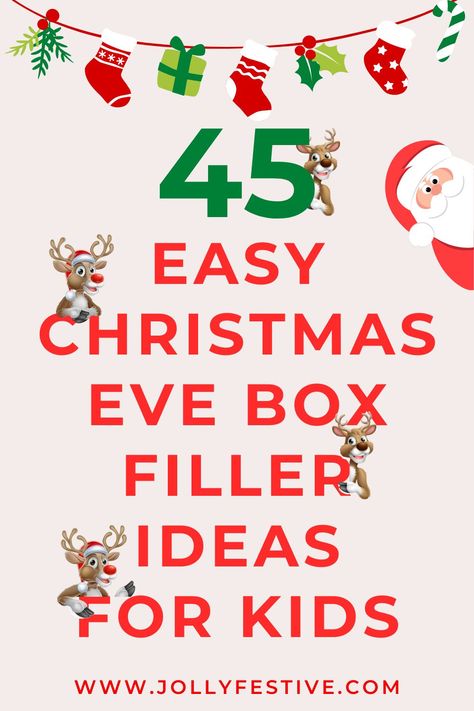 Add a sparkle of joy to your Christmas Eve with our amazing 45 Christmas Eve Box Ideas! 🎄🎁 Packed with easy, cheap, fun, and FREE filler ideas, these boxes will make your family Christmas Eve unforgettable. From the UK or anywhere else in the world, create magical memories! Diy Christmas Eve Box Fillers, Christmas Eve Kids Box Ideas, Family Gift Boxes Diy Christmas, Ideas For Christmas Eve Boxes, Christmas Eve Fun Ideas, December Box For Kids, Christmas Eve Basket For Kids, Xmas Eve Box Ideas For Kids, Family Christmas Eve Box Ideas