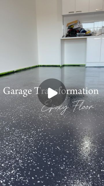 Ingrid Carter | DIY on Instagram: "Transforming my side garage into a showroom with DIY floor epoxy! 💪✨ saved thousands by doing it yourself   Check out our step-by-step guide and remember these key tips:   1️⃣ Prep is everything: Clean and etch the floor thoroughly for the best results.  2️⃣ Mix it right: Follow the epoxy mixing instructions carefully—precision matters!  3️⃣ Work fast: Epoxy sets quickly, so apply it evenly and efficiently.  My only regret is not doing it sooner!   #diyepoxy #epoxygarge #garageorganisation #garagegoals" Black Epoxy Garage Floor Ideas, Epoxy Bedroom Floor, Epoxy House Flooring, How To Epoxy Garage Floor, Epoxy Color Ideas, Diy Epoxy Garage Floor, Garage Floor Paint Ideas, Apoxy House Floor Ideas, Black Epoxy Garage Floor