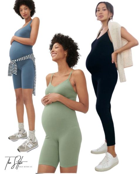 Maternity Workout Clothes, Skin To Skin, The Skin, Maternity Clothes, Playsuit, Mother Daughter, Bump, What To Wear, Full Length