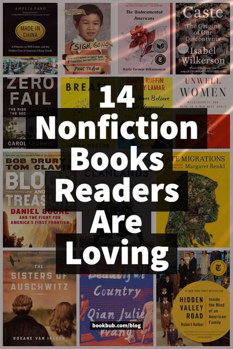 Humor and history, memoir and mental health — this list of recommended nonfiction books covers it all. #books #nonfiction #nonfictionbooks Top Nonfiction Books For Women, Best Nonfiction Books, Trilogy Books, Historical Nonfiction, Books Nonfiction, Book Wishlist, Switch Words, Book Recs, Bookish Things