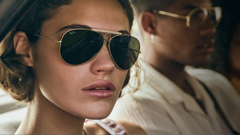 Vintage Aviator Sunglasses, Types Of Sunglasses, Ray Ban Sunglasses Women, Pilot Style, Stay True To Yourself, Ray Ban Women, Aviators Women, Sunglasses Women Vintage, Sunglasses Women Aviators