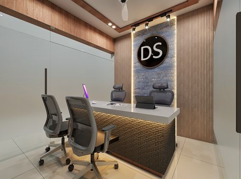 Small Office Cabin Design, Small Office Design Workspaces, Director Room, Immigration Office, Western Office, Office Cabin Design, Office Reception Design, Small Office Design Interior, Office Ceiling