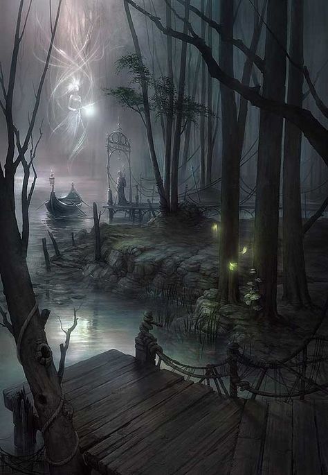 The Elder Scrolls, Fantasy Places, Fantasy Setting, Fantasy Concept Art, Arte Fantasy, Elder Scrolls, Medieval Fantasy, Enchanted Forest, Fantasy Landscape